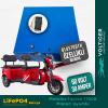 Motolux Fayton 7700 X Moped 60 Volt 30 Ah LiFePO4 Smart Bluetooth Özellikli Batarya