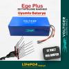 Voltiger 12 Volt 100 Amper (12V 100Ah) LiFePO4 Lityum Batarya — Ege Plus Uyumlu