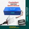 Voltiger 12 Volt 120 Amper (12V 120Ah) LiFePO4 Lityum Batarya — Castellari Vertigo Uyumlu