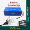 Voltiger 12 Volt 72 Amper (12V 72Ah) LiFePO4 Lityum Batarya — Pellenc Uyumlu